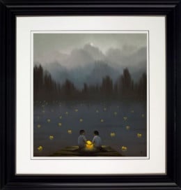 A Light In The Storm - Black Framed