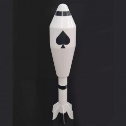 Ace Of Spades-Bomb (Aluminium Sculpture)