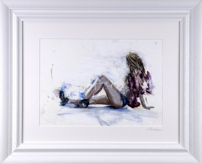 Almost Time - Original - Framed Almost Time - Original - Framed
