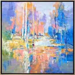 As The Water Flows - Original - Framed As The Water Flows - Original - Framed