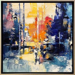 Aura Within the Trees - Original - Framed