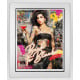 Back To Black - White Framed