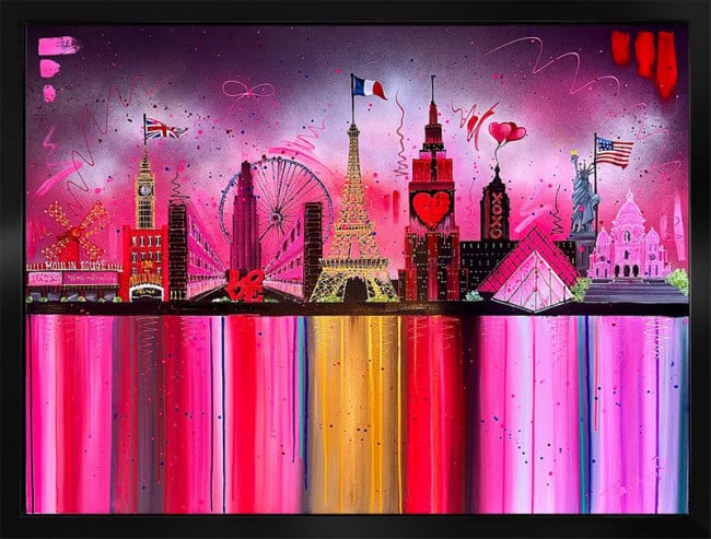 Better Together - Original - Black Framed - Framed Box Canvas Better Together - Original - Black Framed - Framed Box Canvas