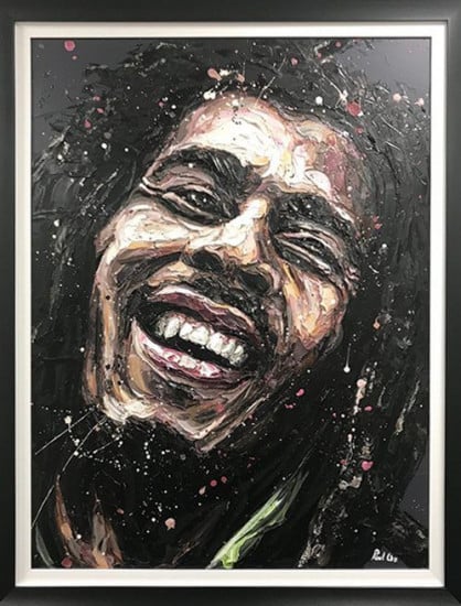 Bob Marley - Original - Black Framed