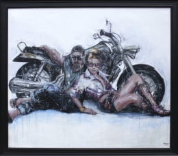Born To Run - Original - Framed Born To Run - Original - Framed
