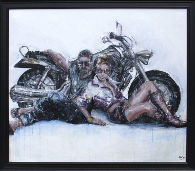 Born To Run - Original - Framed Born To Run - Original - Framed