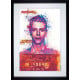 Bowie Mugshot - Black Framed