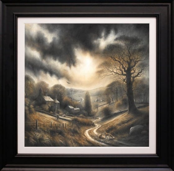 Broken Morning - On Canvas - Framed Broken Morning - On Canvas - Framed