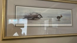 Chase 1 - Original Painting - Framed Chase 1 - Original Painting - Framed