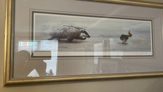 Chase 1 - Original Painting - Framed Chase 1 - Original Painting - Framed