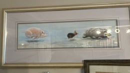 Chase 2 - Original Painting - Framed Chase 2 - Original Painting - Framed