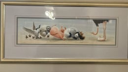 Chase 5 - Original Painting - Framed Chase 5 - Original Painting - Framed