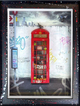 Collect Call - Rule Britannia - 3D Sculpture Art - Artist Proof - Framed