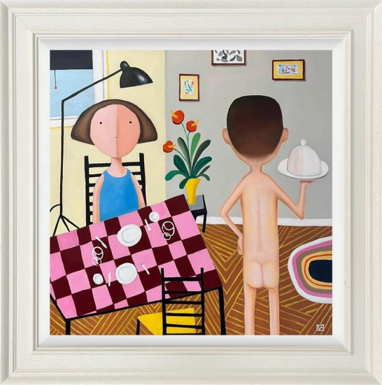 Coq Au Vin? - Original - Framed