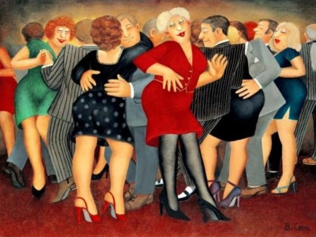 Dancing The Black Bottom - Mounted