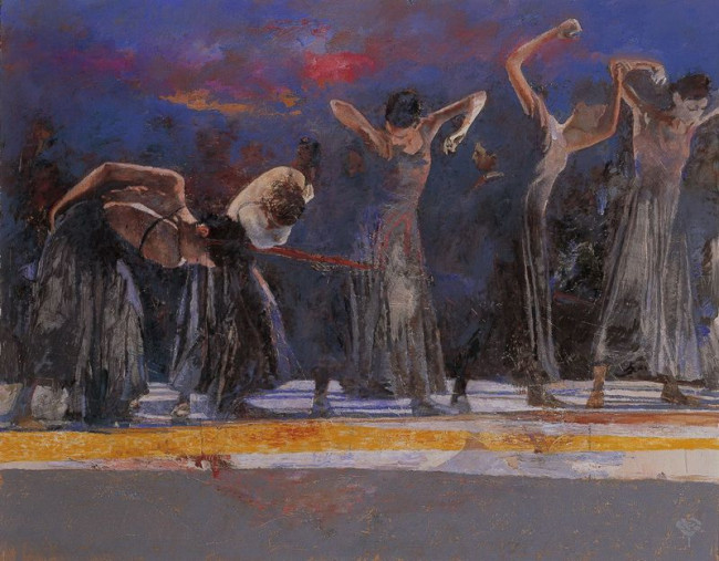 Five Dancers San Francisco - Print