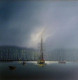 Galleons II - Original - Black Framed