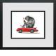 Just Rock And Roll - Miniature - Black Framed