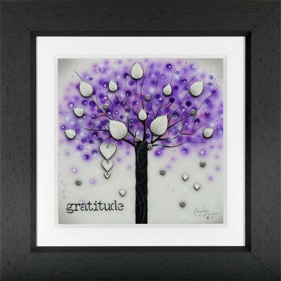 Gratitude - (Trees Of Life Series) - Original - Framed