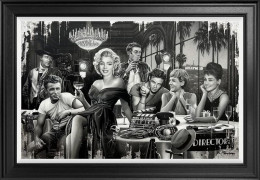 Hollywood Hall Of Fame - Limited Edition - Black Framed