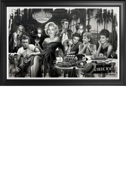 Hollywood Hall Of Fame - Limited Edition - Deluxe - Black Framed
