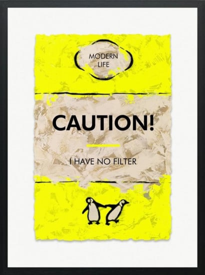 I Have No Filter - Limited Edition - Black Framed I Have No Filter - Limited Edition - Black Framed