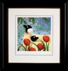 I Love You Too - Black Framed