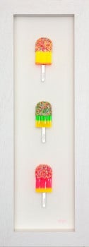 Ice Ice Baby - x 3 Lolly Portait Installation