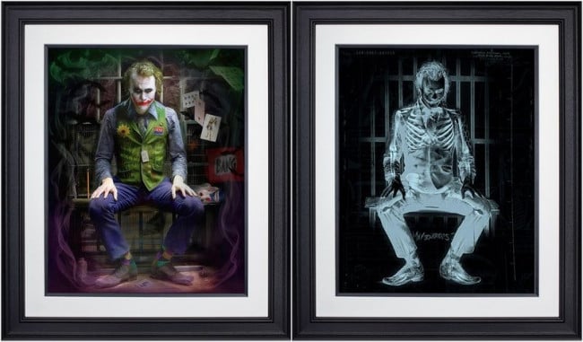 I'm Not A Monster (The Joker) - 3D Lenticular - Black Framed