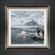 It's Got Me Finger Dad - Canvas - Black Framed