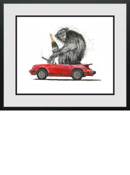 Just Rock And Roll - Black Framed