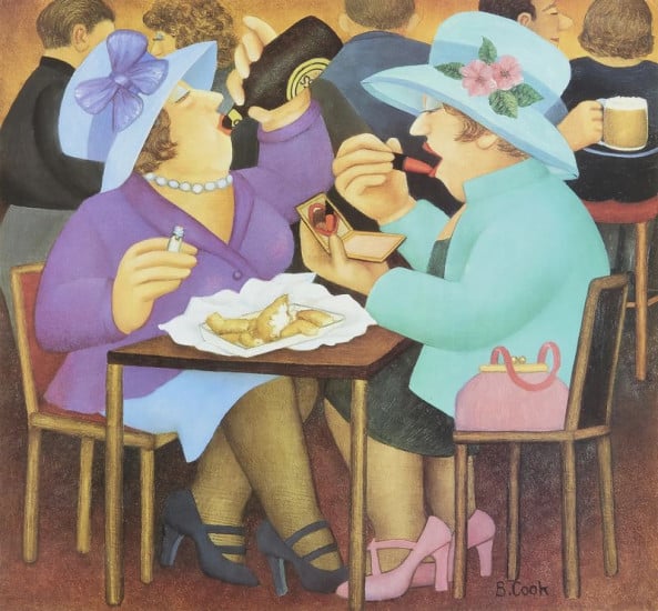 Ladies Who Lunch - Mounted Ladies Who Lunch - Mounted