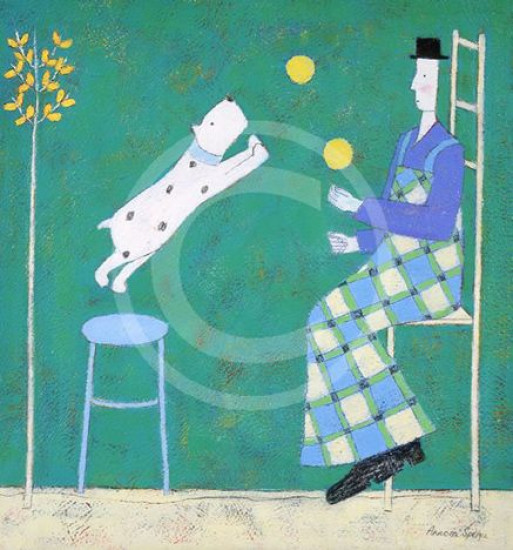 Lady Juggling - Print only Lady Juggling - Print only