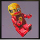 Lego Lewis - Canvas (Wall Of Champions Size) - Black Framed - Framed Box Canvas
