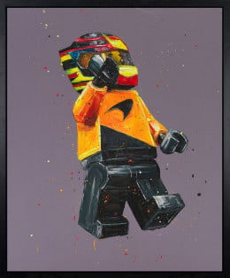 Lego Piastri - Original - Black Framed