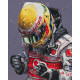 Lewis First Win 2007 - Mounted