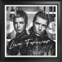Live Forever - Limited Edition - Black Framed