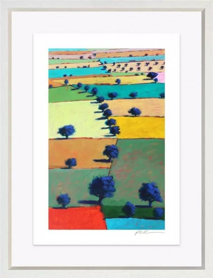 Looking Eastwood - Paper - Limited Edition - White Framed Looking Eastwood - Paper - Limited Edition - White Framed