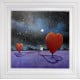 Love - In A Field Of Lilac - White Framed