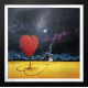 Love - In A Field Of Yellow - Original - Framed