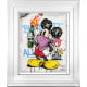 Mascot To Menace - (Pink) - White Framed