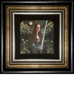 Nimue - Black-Gold Framed
