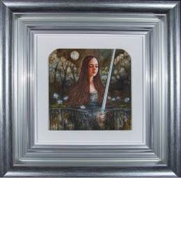 Nimue - Silver-Blue Framed