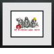 Not All Heroes Wear Capes - Miniature - Black Framed