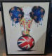 On The March - Black Framed - Framed Box Canvas