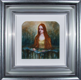 Ophelia (2025) - Silver-Blue Framed
