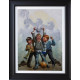 Playground Champions Of '72 - Canvas - Black Framed