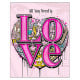 Pop Love - All You Need Is - Original - White Framed