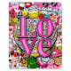 Pop Love - Loud - Original - White Framed