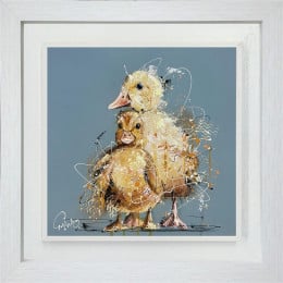 Puddle And Splash - Original - Framed